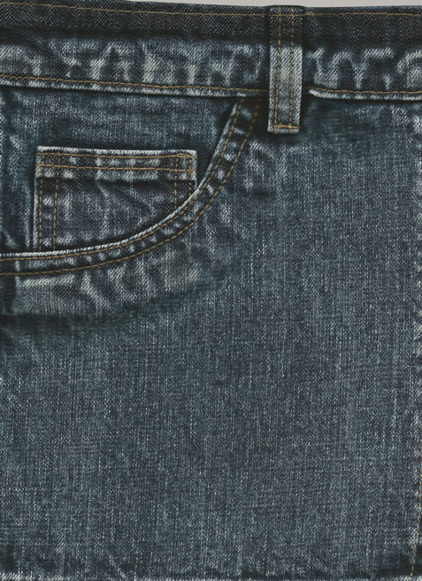 custom made blue jeans